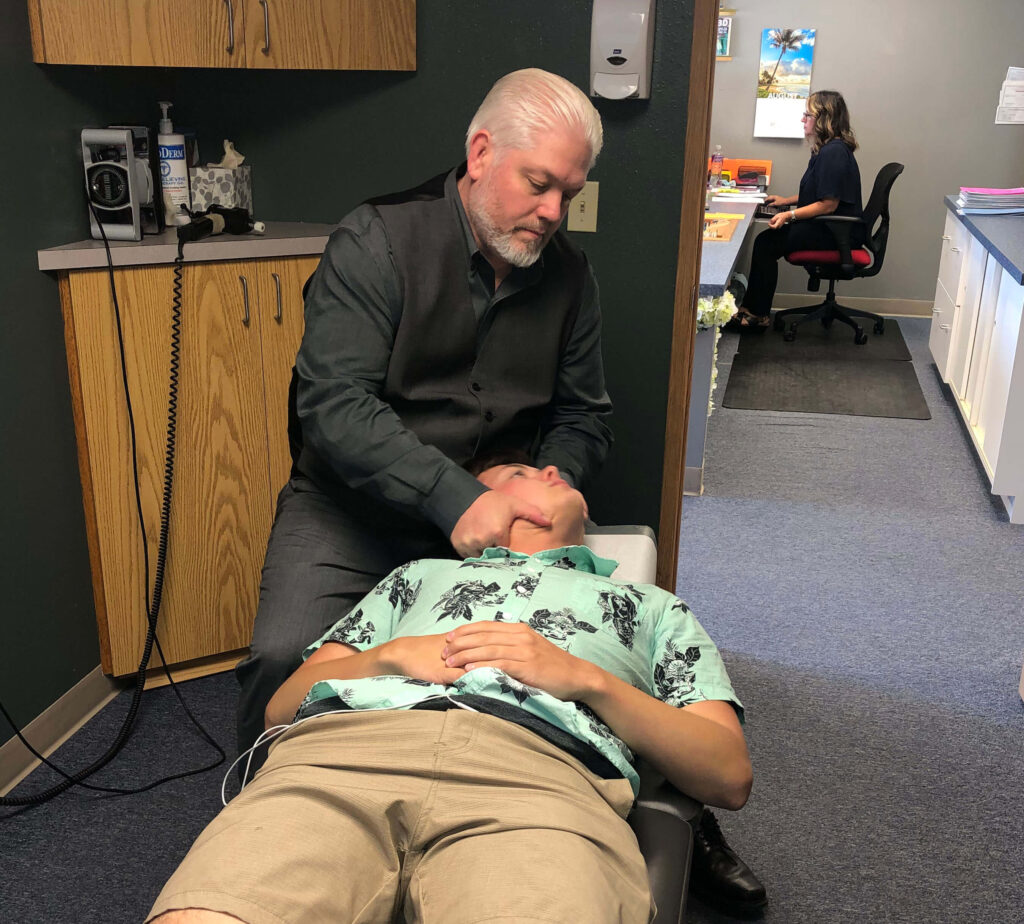 dr westly treat patients neck pain